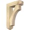 Ekena Millwork Westlake Arts and Crafts Rough Sawn Bracket w/ Offset Brace, Douglas Fir, 6"W x 20"D x 28"H BKT0604X20X28WTL03RDF - alternate 1